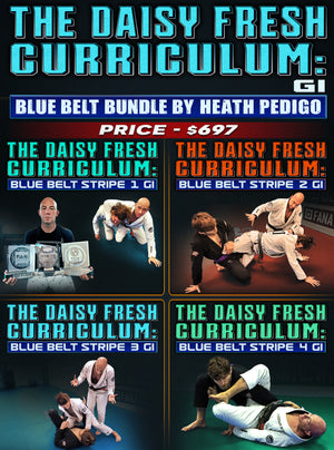 The Daisy Fresh Curriculum: Blue Belt - Gi Bundle by Heath Pedigo - BJJ Fanatics