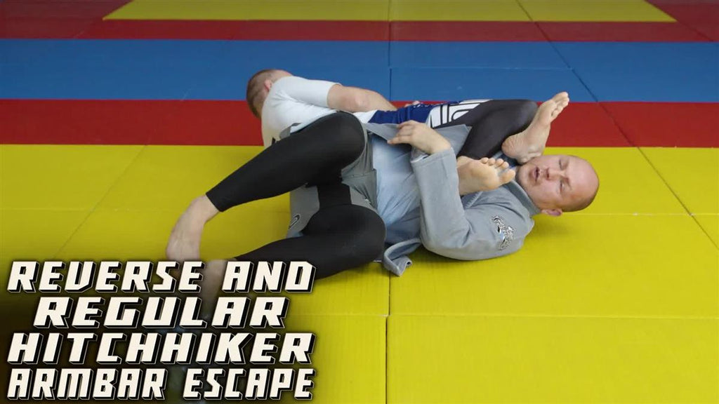 Reverse and Regular Hitchhiker Armbar Escape by Priit Mihkelson BJJ
