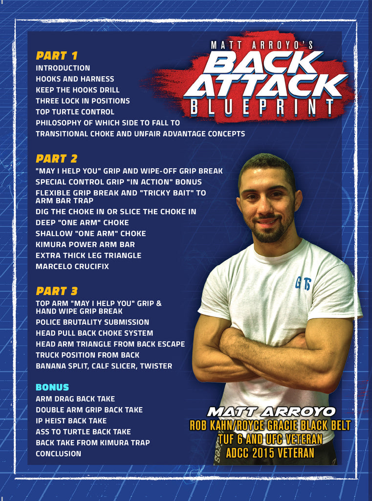 Back Attack Blueprint by Matt Arroyo
