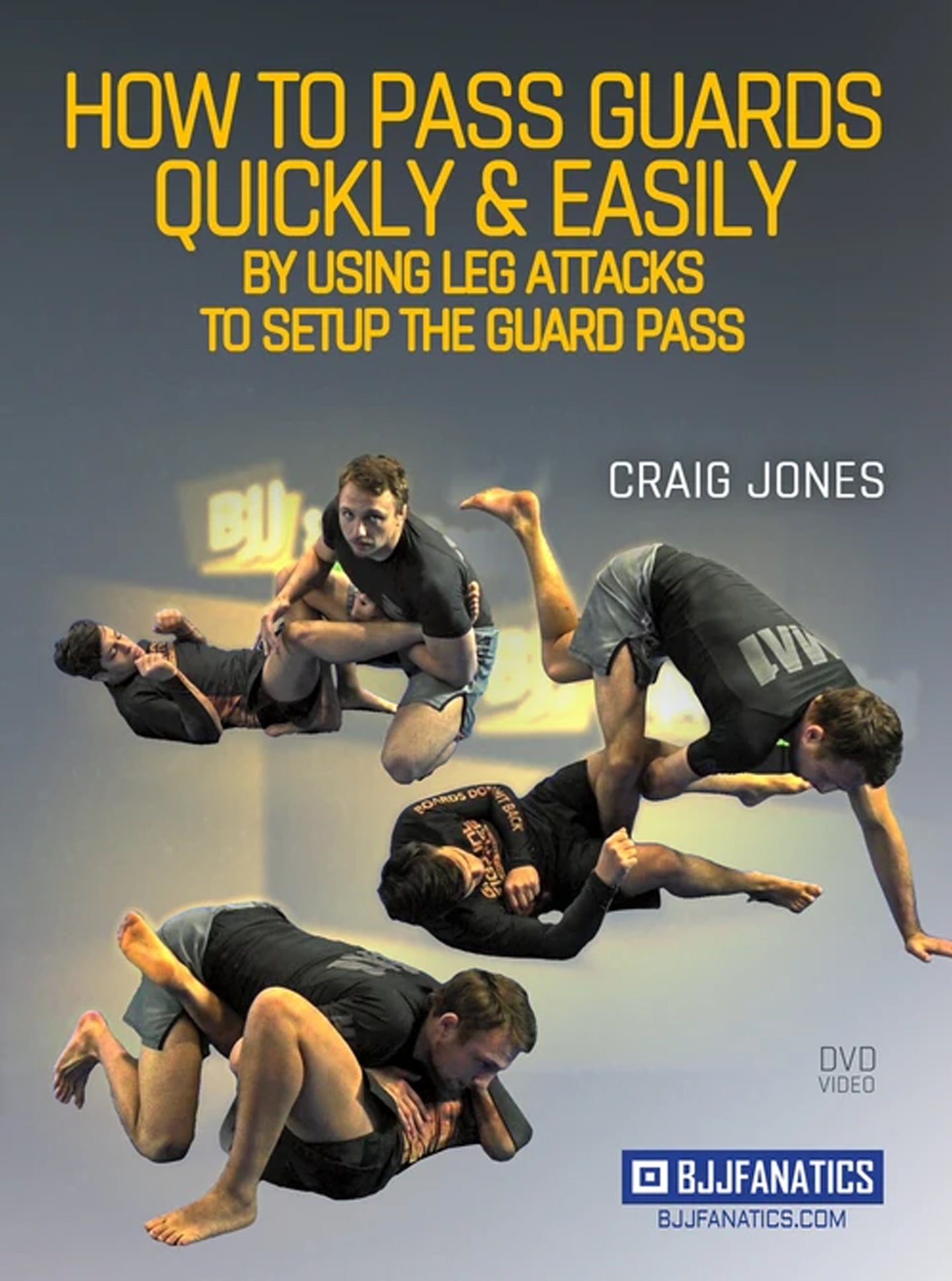 How to Pass Guards Quickly and Easily Using Leg Attacks by Craig Jones - BJJ Fanatics