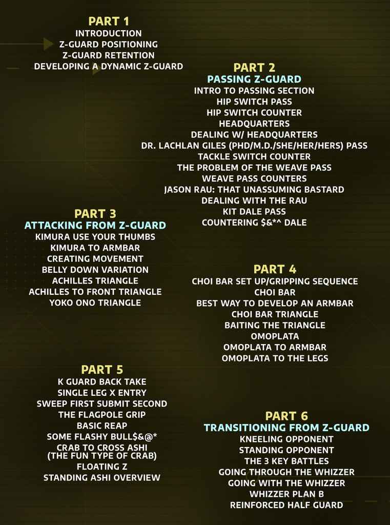 Make Z Guard Great Again by Craig Jones BJJ Fanatics