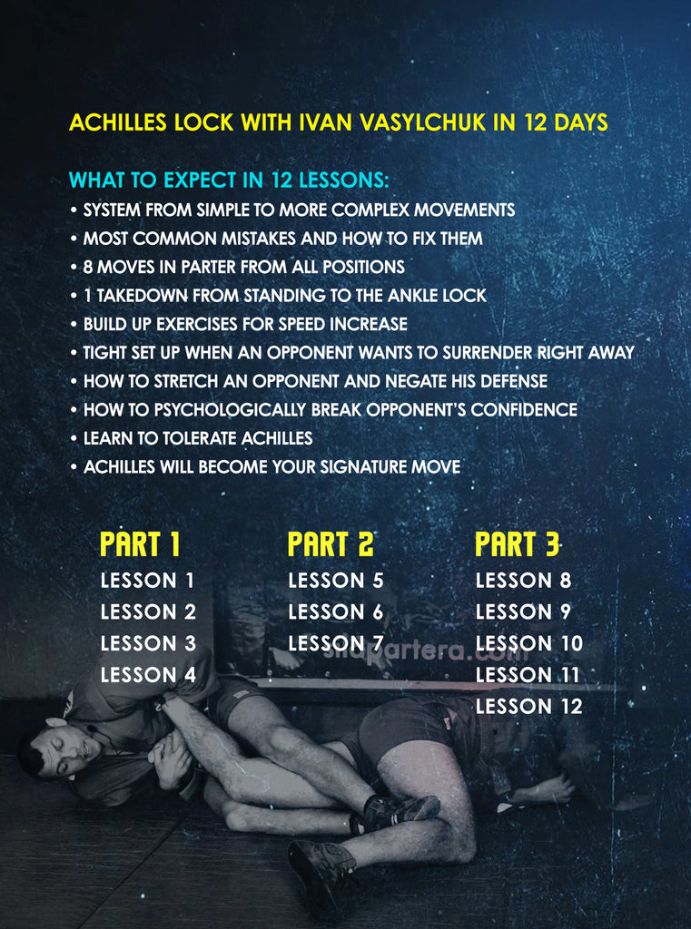 Sambo Academy Achilles Locks by Ivan Vasylchuk BJJ Fanatics