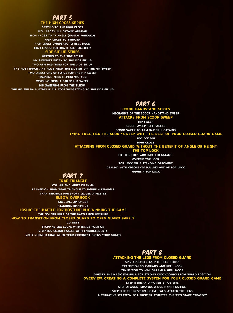 New Wave Jiu Jitsu Closed Guard Building a Complete Closed Guard Sy