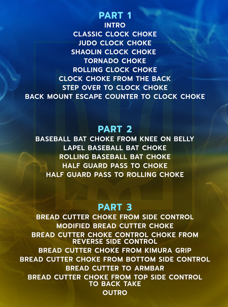 Gi Chokes Capturing The Choke With The Collar by Alex Humen BJJ Fanatics