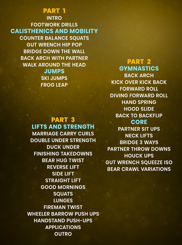 Partner Strength and Conditioning For Wrestling by Pat Smith BJJ Fanatics