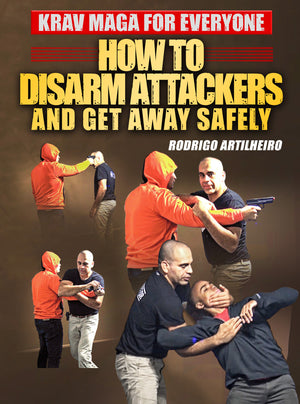 Krav Maga For Everyone: How To Disarm Attackers by Rodrigo Artilheiro - BJJ Fanatics
