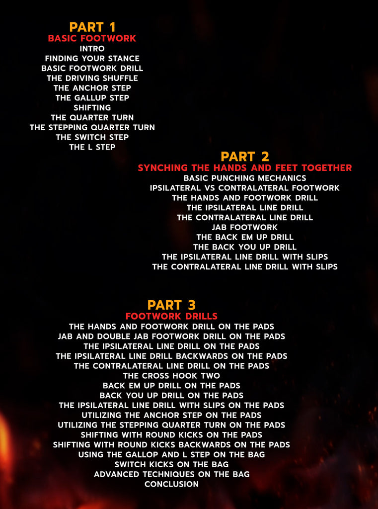 Footwork For Martial Arts by Seth Stacey BJJ Fanatics