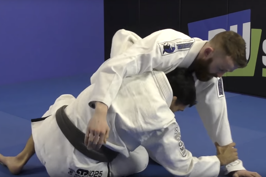 2 Sweeps From The Dog Fight Position For BJJ