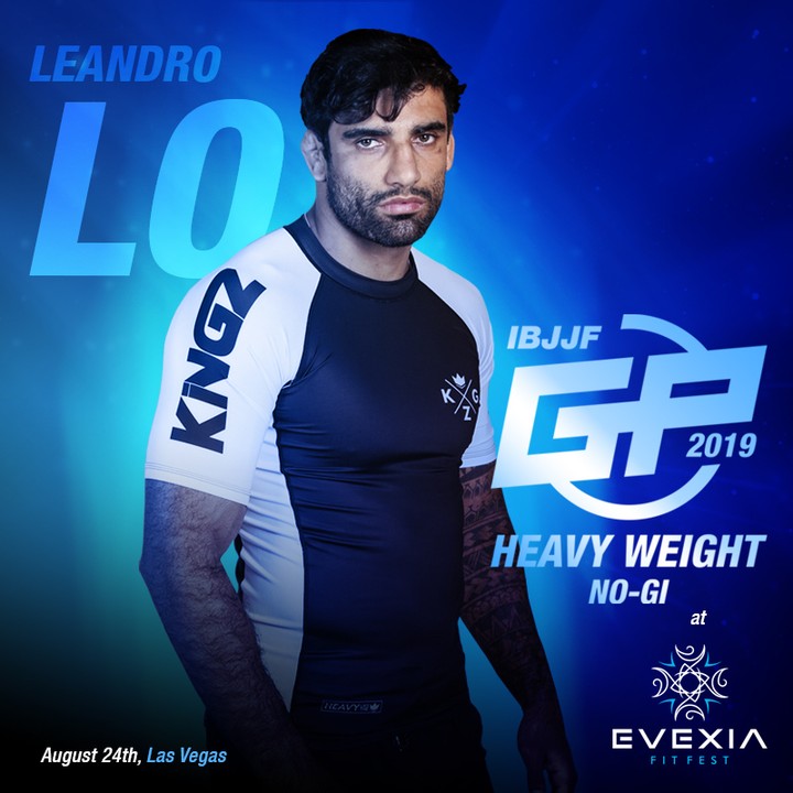 Leandro Lo Joins IBJJF Heavyweight Grand Prix