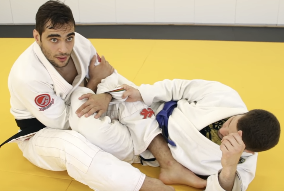 Check Out This Brutal Foot Lock From The 50/50 Position For BJJ