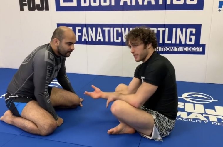 Double Leg from Butterfly Guard