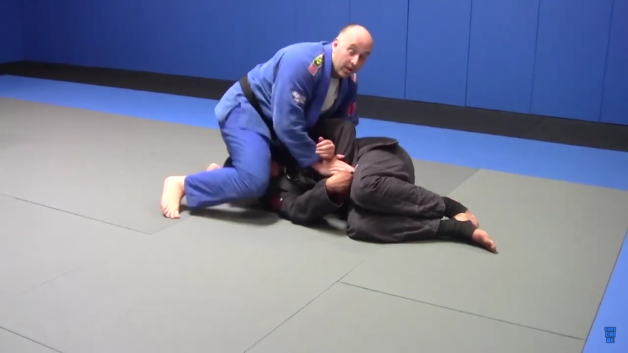 Ante teaches the kimura back take combination