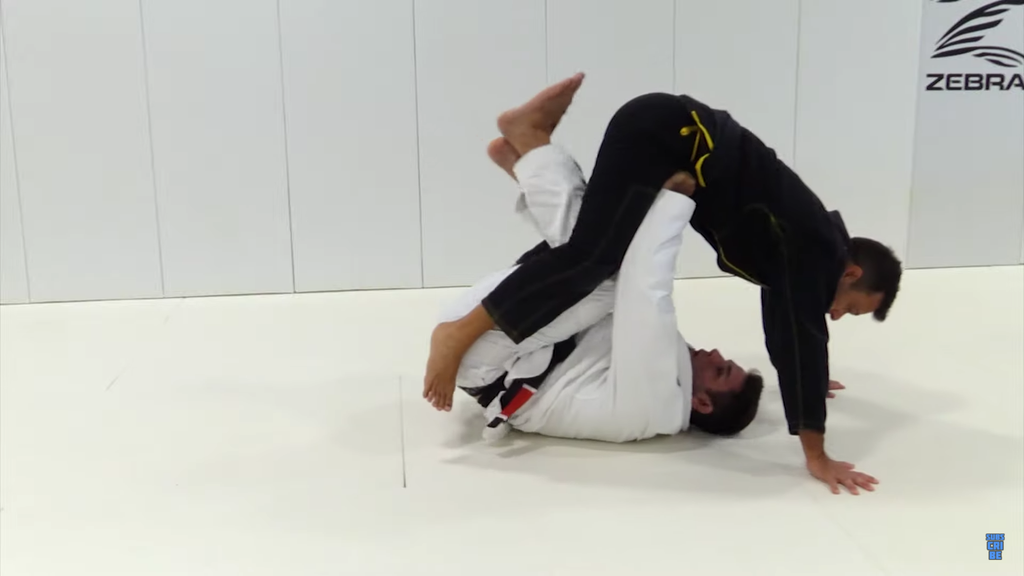 Go From Bottom Mount To Butterfly Guard With Buchecha