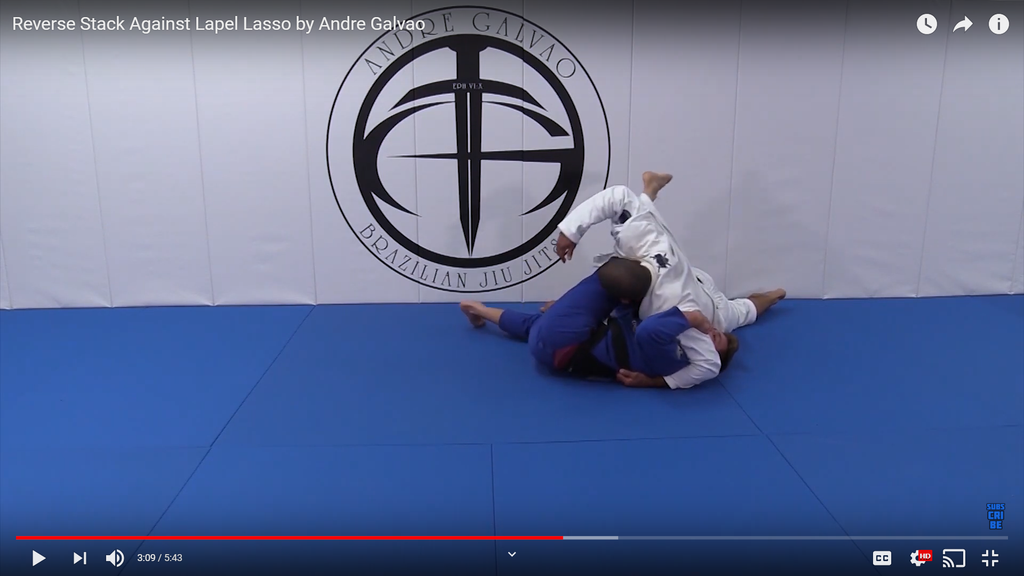 Reverse Stack Against Lapel Lasso by Andre Galvao
