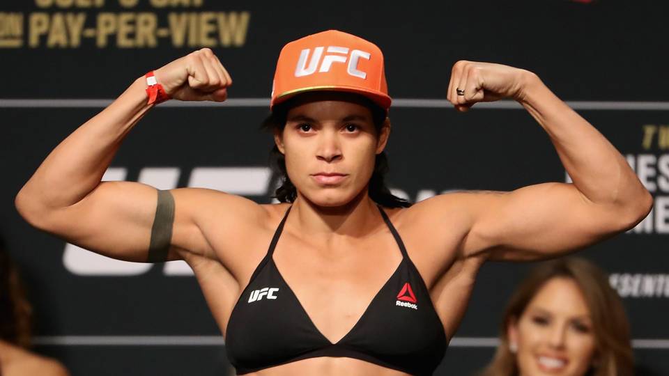 Amanda Nunes In The UFC Women’s Featherweight Championship Bout
