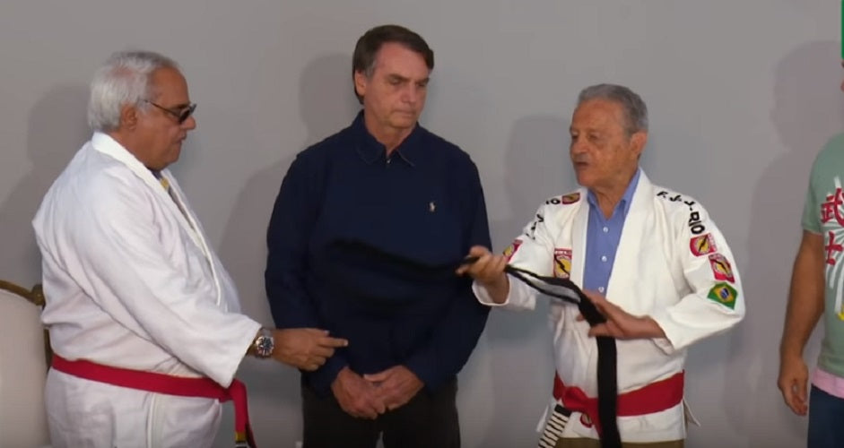 Presidential Candidate receives black belt: Has never trained BJJ