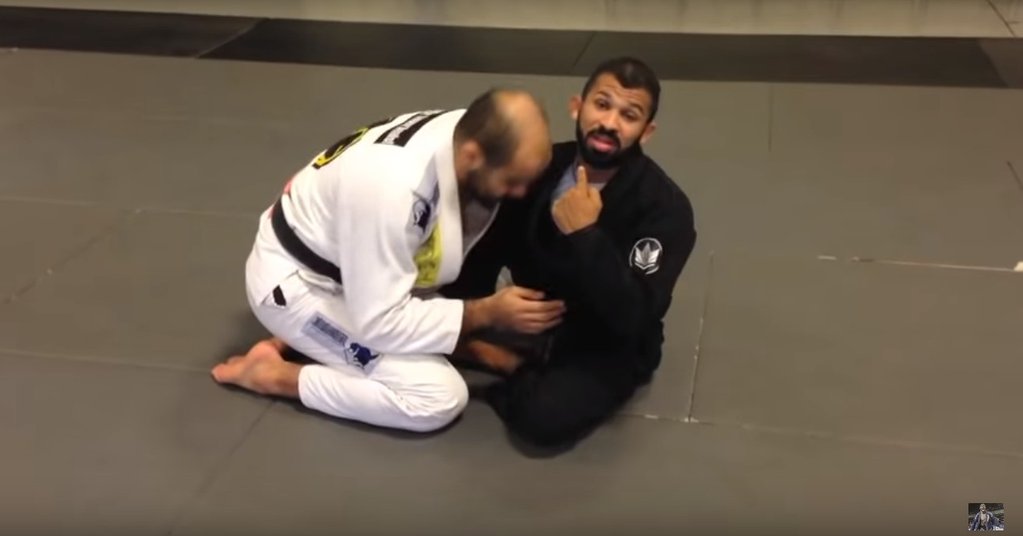 Knee Sweep From Butterfly Guard