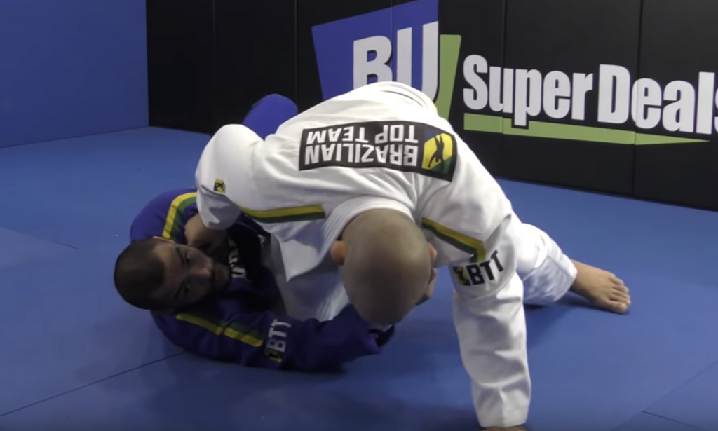 Kick Your Opponent's Butt To Get a Sweep In Half Guard