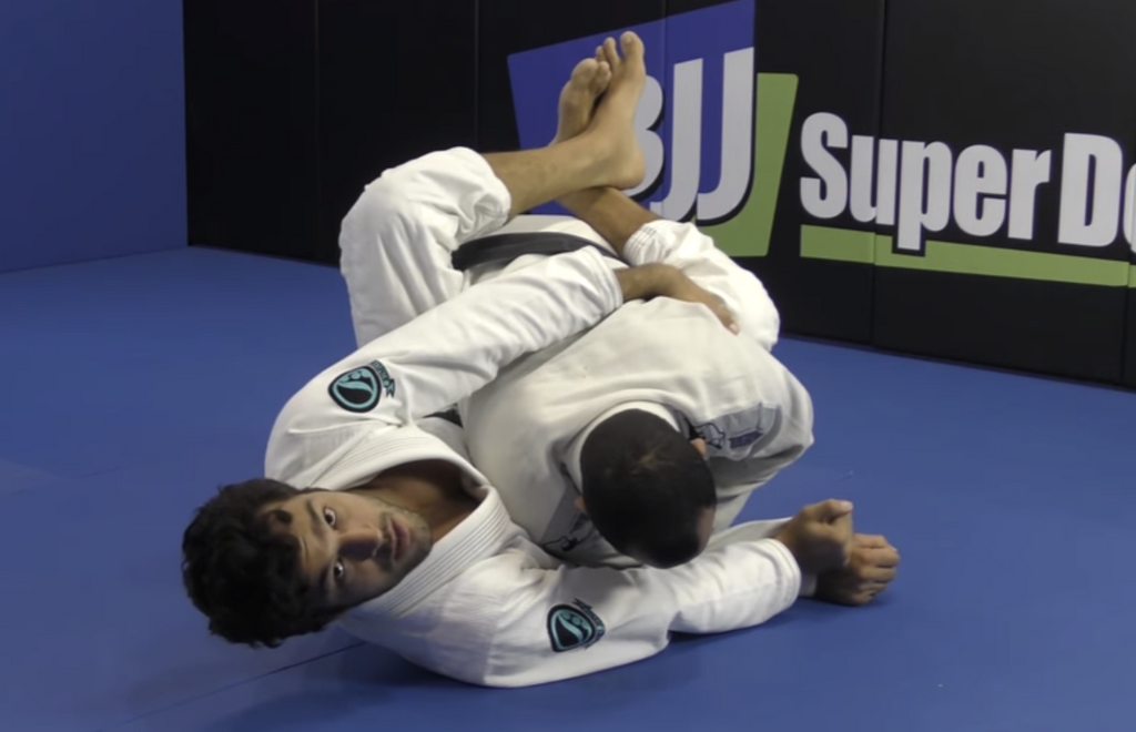 Take The Back And Choke From Closed Guard
