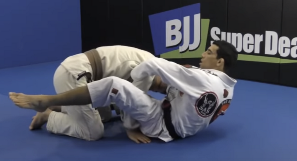 Getting Passed Via Double Under Control?  Stop It With This Triangle Choke