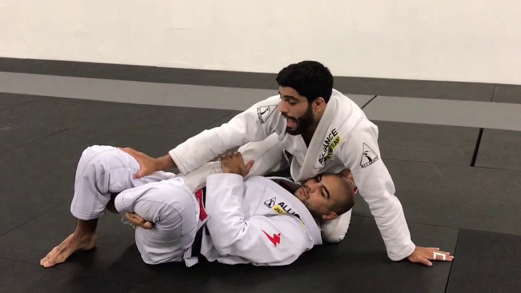 Check Out This Powerful Deep Half Guard Sweep