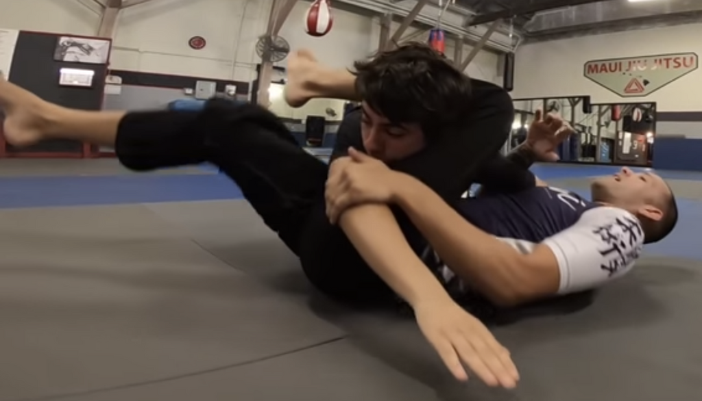 How To Finish The Reverse Triangle From Knee On Belly