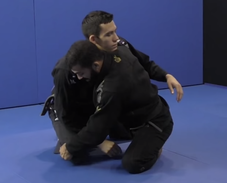 Small Guy Knee Push Sweep From Butterfly Guard