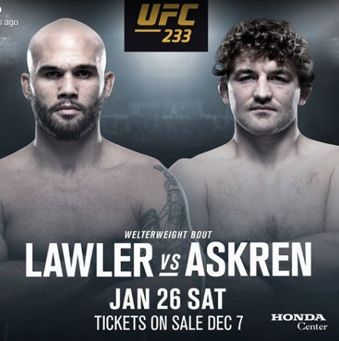Ruthless Robbie Lawler Welcomes Funky Ben Askren To The Octagon At UFC233!