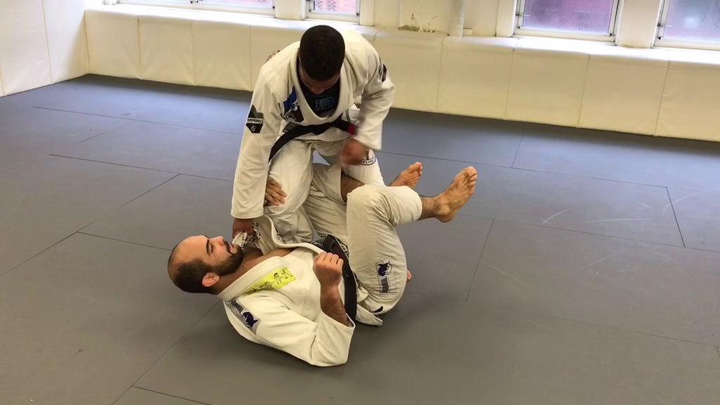 Entering the Legs with Reverse X-Guard