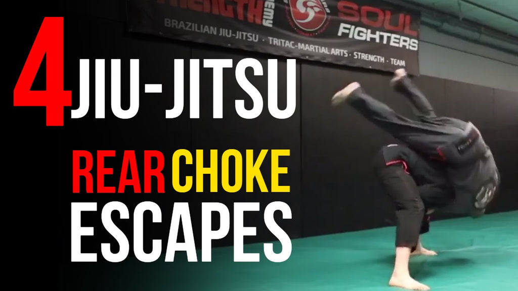 Top 4 Self-Defense Jiu-Jitsu Rear Choke Escapes