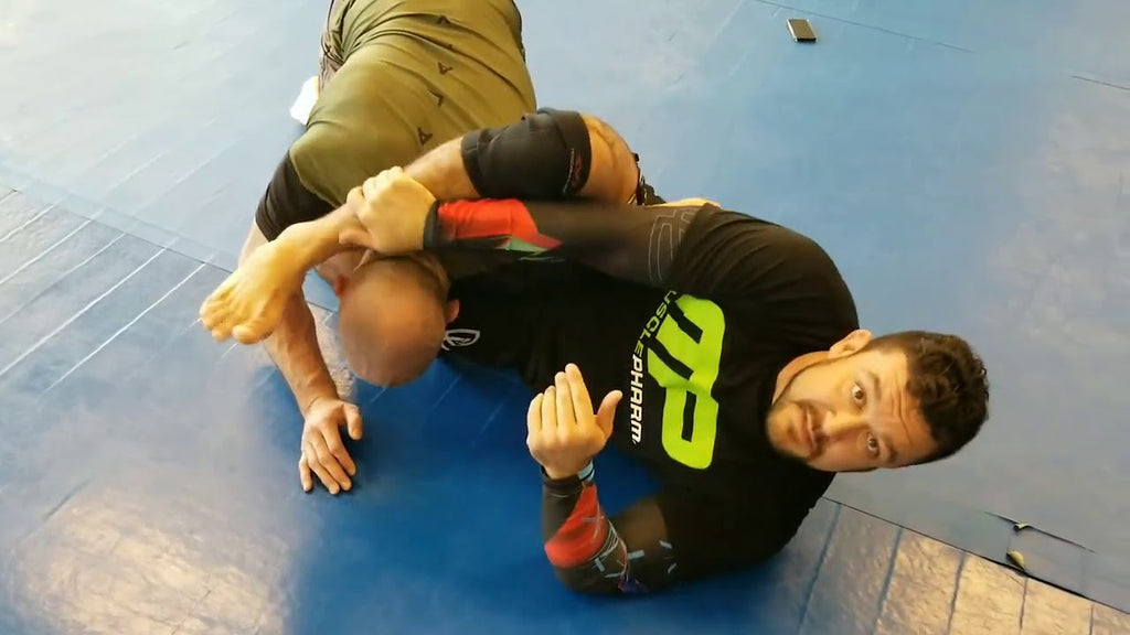 Omoplata from The Over Hook with Professor Tom DeBlass
