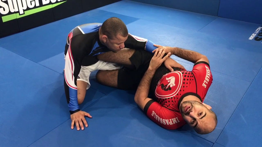 Easy Rollover Half Guard Sweep