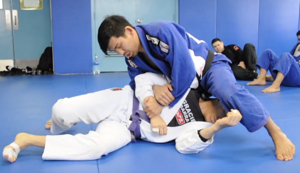 Powerful Arm Bar From North South