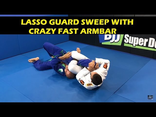 Slick Lasso Guard Sweep with Marcos Tinoco