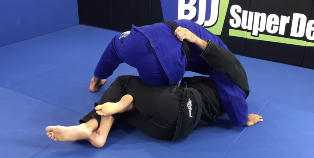 Smashed In Half Guard?  Use This Simple Guard Sweep