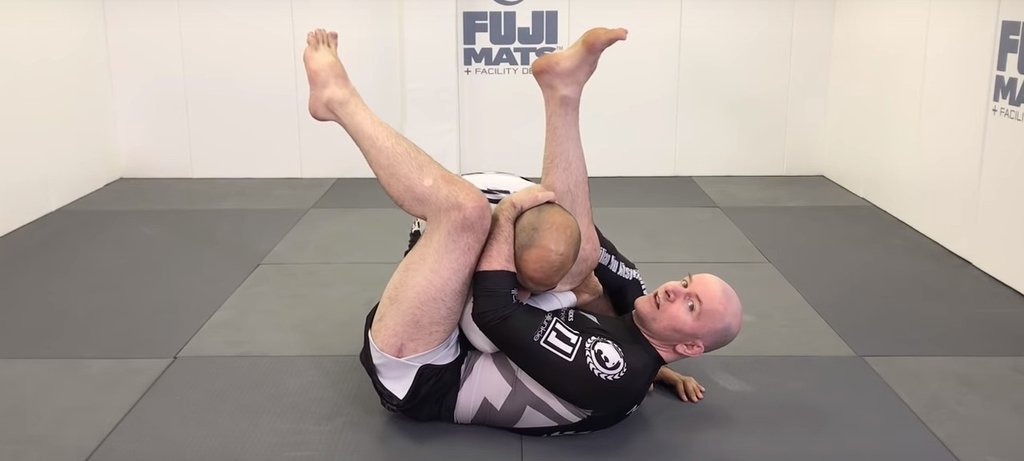 John Danaher Demonstrates the Side Triangle Using the Guard Pass and the Kimura