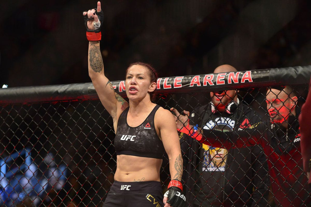 Cris Cyborg In The UFC Women’s Featherweight Championship Bout