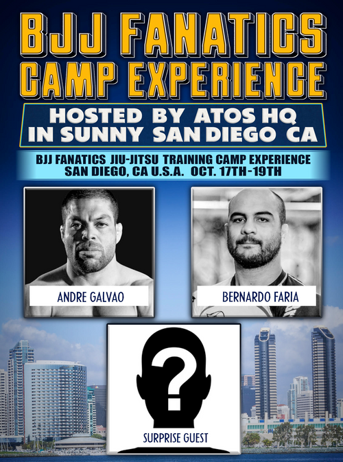 2025 - BJJ Fanatics Jiu Jitsu Training Camp Experience at ATOS HQ San Diego, CA U.S.A. October 17th-19th - BJJ Fanatics