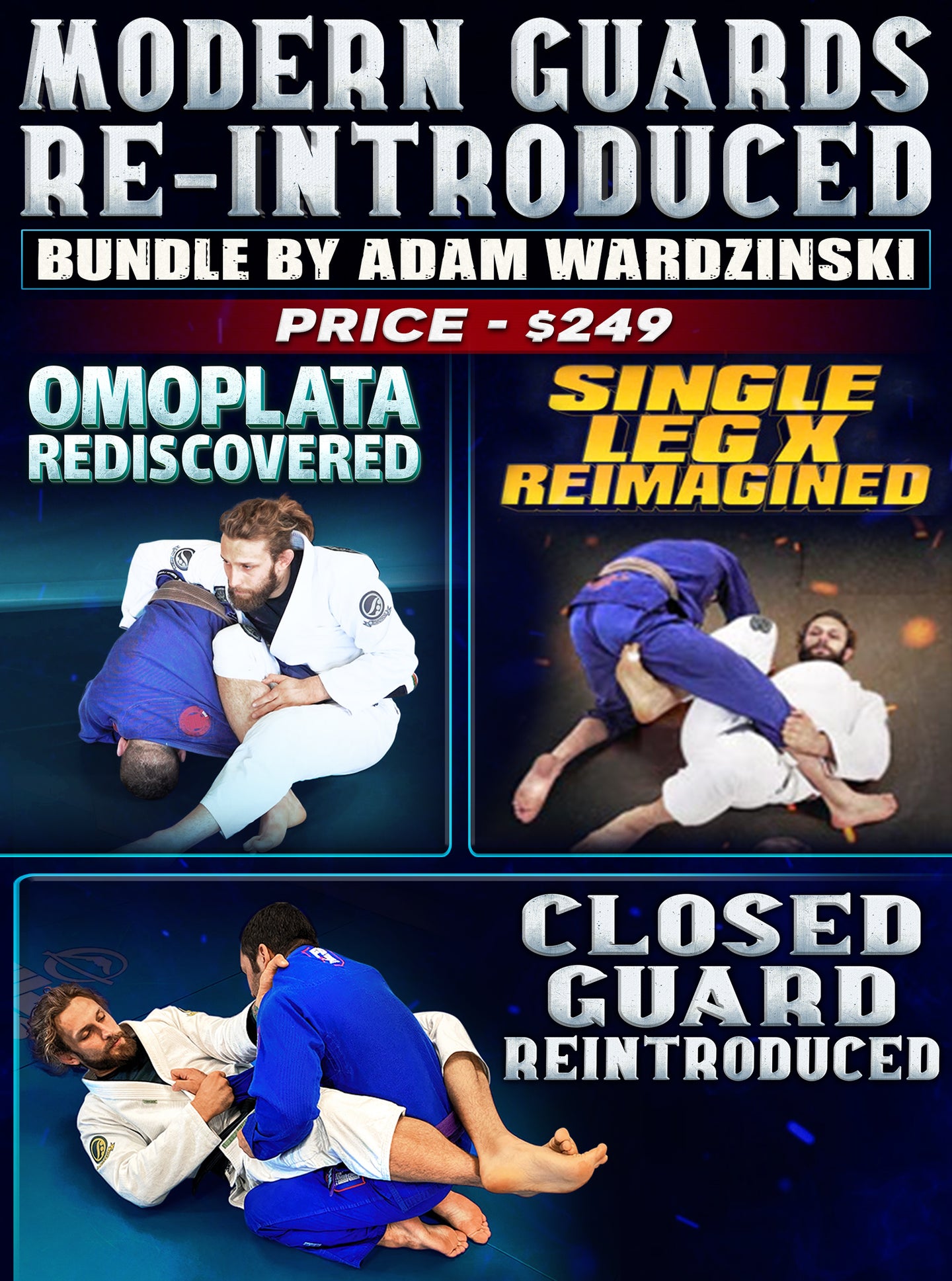 Modern Guards Re-Introduced Bundle by Adam Wardzinski - BJJ Fanatics