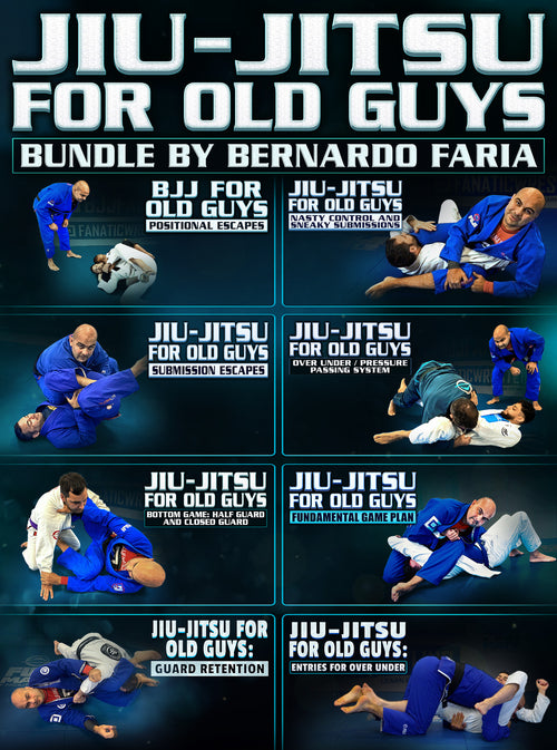 Jiu Jitsu For Old Guys Bundle by Bernardo Faria - BJJ Fanatics