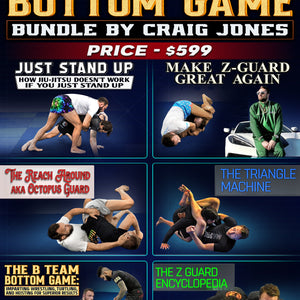 The Down Under Bottom Game Bundle by Craig Jones – BJJ Fanatics