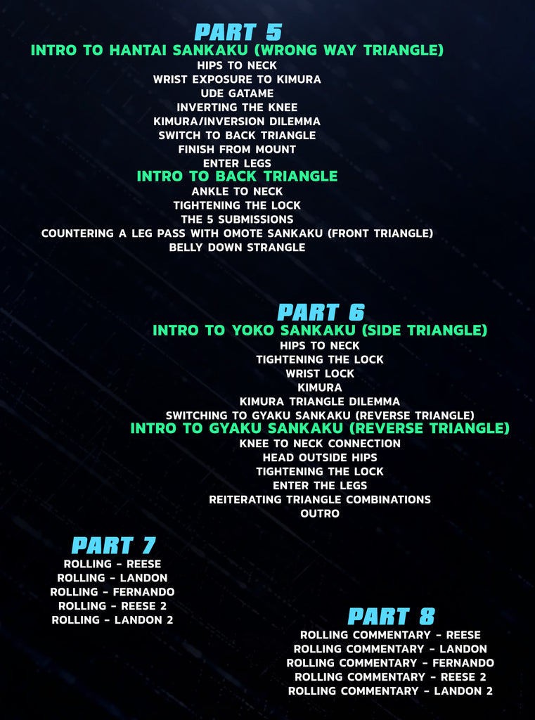 Systematically Attacking Triangles by Gordon Ryan – BJJ Fanatics