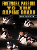 Footwork Passing vs The Supine Guard by Isaac Doederlein