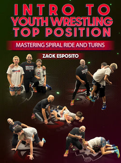 Intro to Youth Wrestling Top Position: Mastering Spiral Ride and Turns by Zack Esposito - BJJ Fanatics