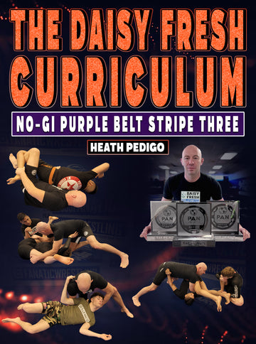 The Daisy Fresh Curriculum: No-Gi Purple Belt Stripe Three by Heath Pedigo - BJJ Fanatics