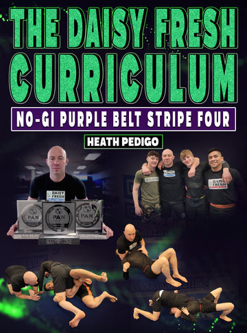 The Daisy Fresh Curriculum: No-Gi Purple Belt Stripe Four by Heath Pedigo - BJJ Fanatics