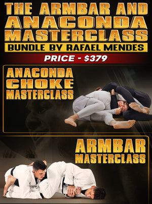 The Armbar and Anaconda Masterclass Bundle by Rafael Mendes - BJJ Fanatics