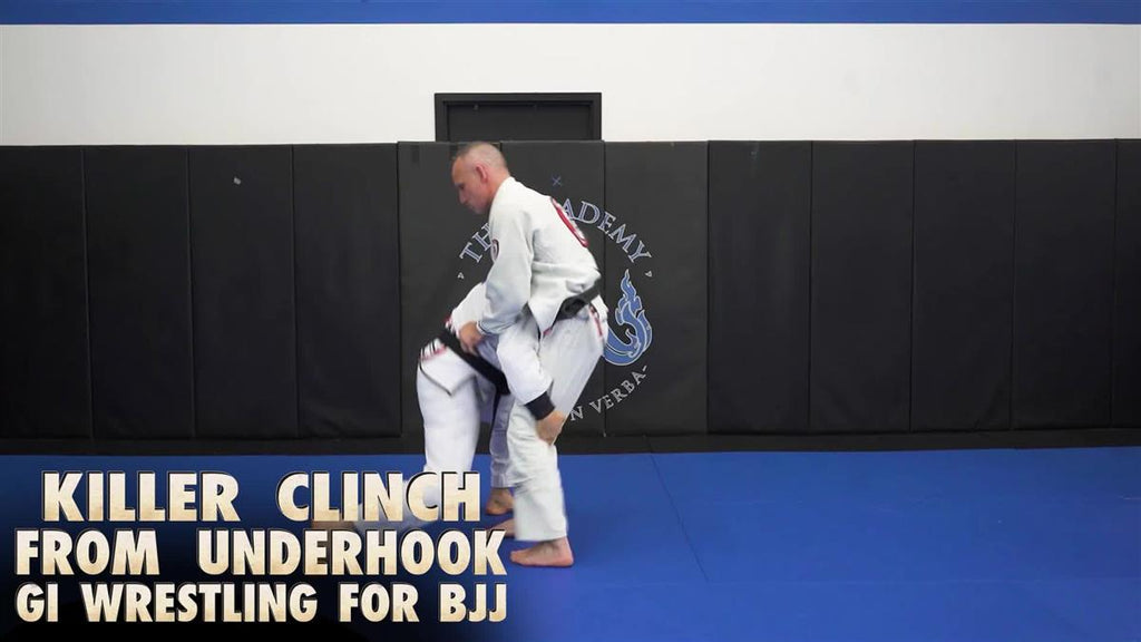 Killer Clinch From Underhook Gi Wrestling For BJJ by Greg Nelson BJJ