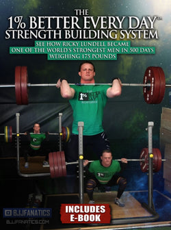 1% Better Every Day&trade;Strength Building System by Ricky Lundell - BJJ Fanatics