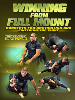 Winning From Full Mount by Andre Galvao - BJJ Fanatics